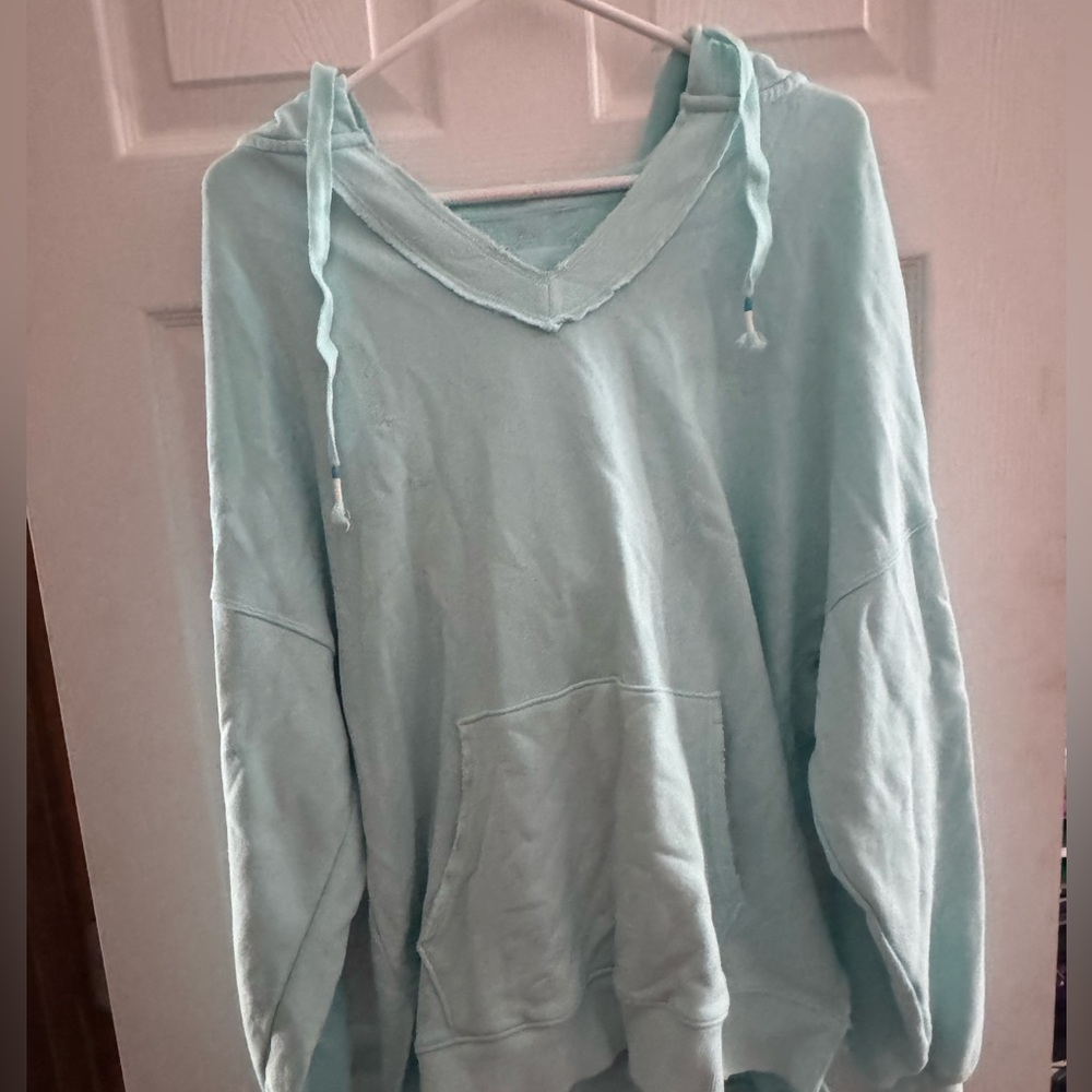 Aerie Hooded V-Neck Hoodie